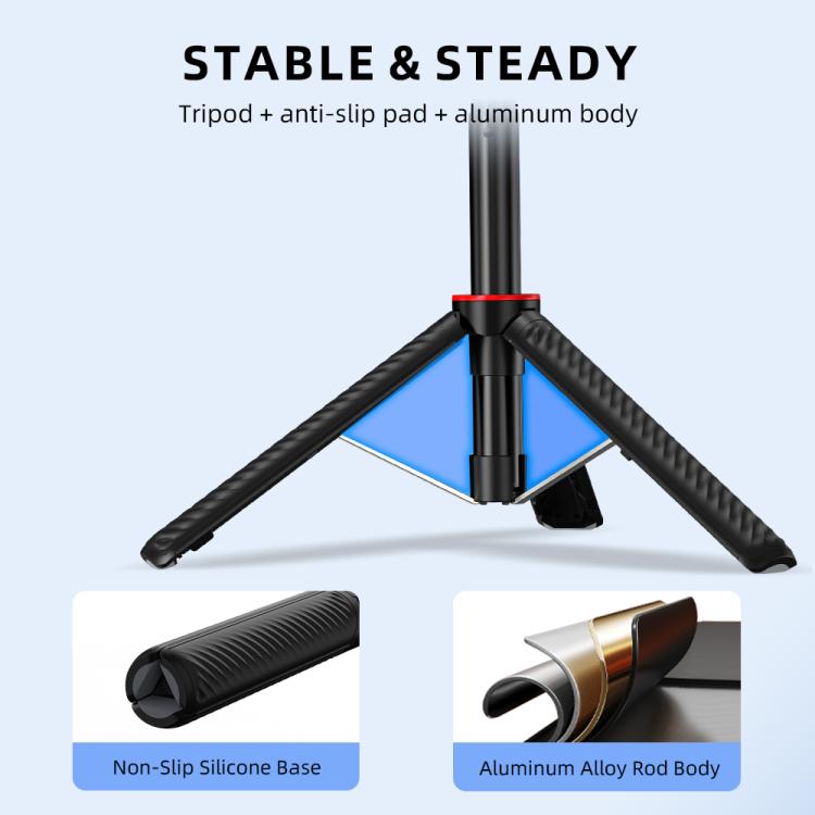 For DJI Osmo Action 6 / Nano BRDRC Extended Selfie Stick Quick-Release Tripod, AC6039_1