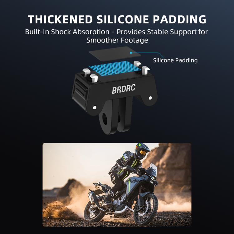 For Insta360 Ace Pro / Ace Pro 2 BRDRC Two-Claw Extendable Magnetic Quick-Release Base
