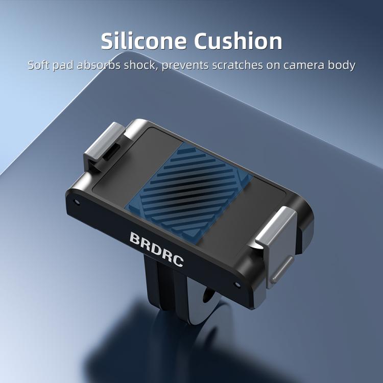 BRDRC For DJI Magnetic Quick-Release Base Two-Claw Stand Extension Accessory, For Osmo Action 6 / Nano, For Osmo Action 3 / 4 / 5 Pro / Osmo 360