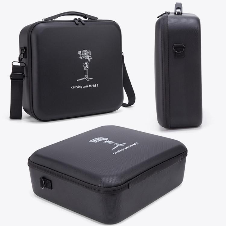For DJI Ronin RS 5 Hard Carrying Case Gimbal Travel Protective Storage Bag Handheld Crossbody Bag