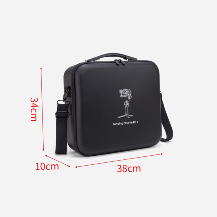 For DJI Ronin RS 5 Hard Carrying Case Gimbal Travel Protective Storage Bag Handheld Crossbody Bag
