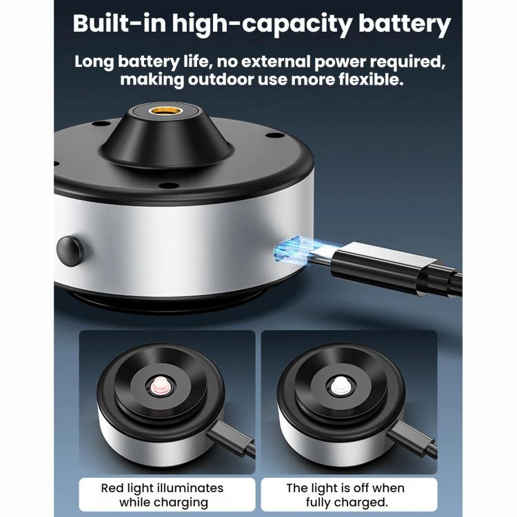 For DJI Osmo Pocket 4 / 3 Flymile Automotive Camera Electric Vacuum Cup Mount, FLY075, ZZ10760