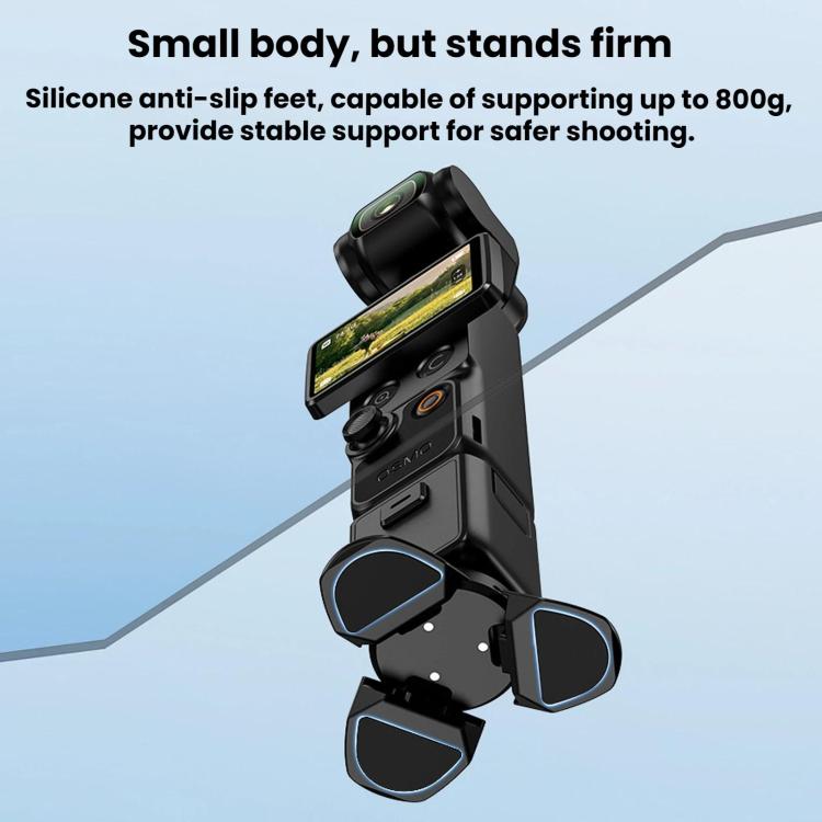 For DJI Osmo Pocket 4 / 3 / Insta360 X5 BRDRC Tripod Magnetic Mount