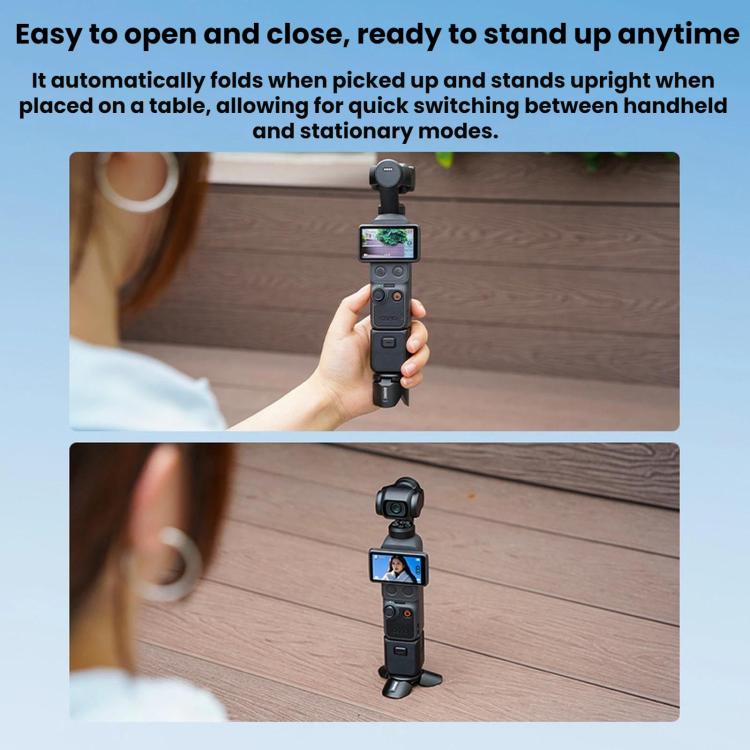For DJI Osmo Pocket 4 / 3 / Insta360 X5 BRDRC Tripod Magnetic Mount