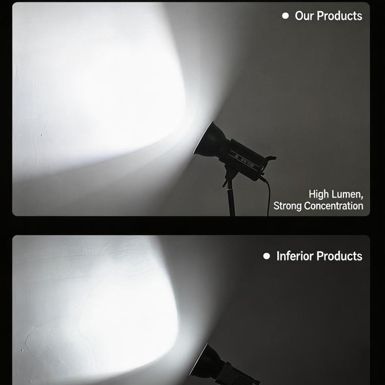 DENGWEI DW150D 150W COB LED Video Light Daylight Balanced Continuous Output Studio Lamp, EU Plug, US Plug, UK Plug