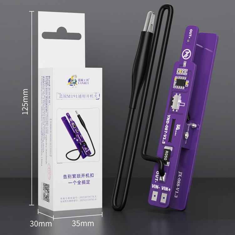 LAN RUI Unencrypted Battery-Free Power Clip For IPhone / Android