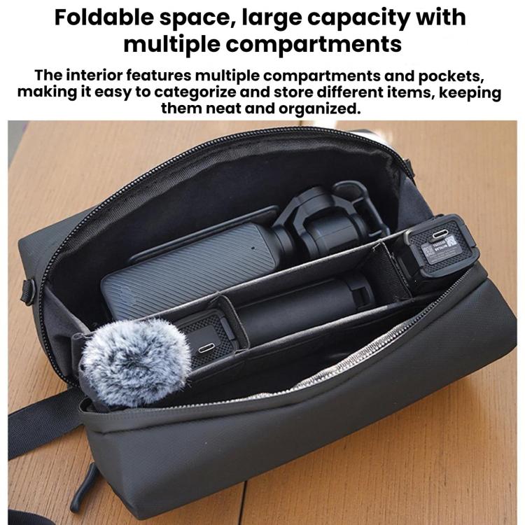 For DJI Osmo Pocket 4/3 BRDRC Handbag Crossbody Protective Storage Bag