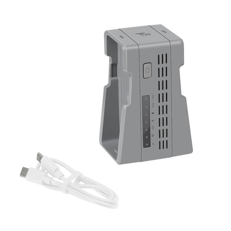 For DJI Neo 2 YX Dual Battery Charger 45W PD Fast Charging Hub with Storage Mode, 2-channel