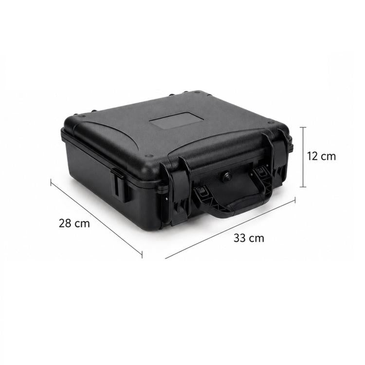 For DJI Lito 1 / X1 Drone Shockproof Safety Case Outdoor Portable Waterproof Storage B, Black No Shoulder Strap, Black With Shoulder Strap