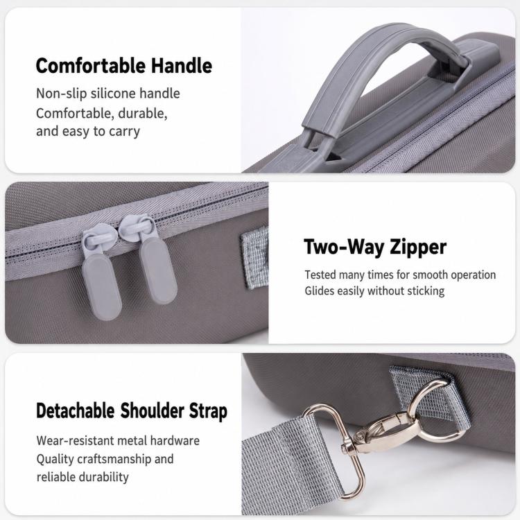 For DJI Lito 1 Drone Kit Storage Case Portable Outdoor Shoulder Bag, For DJI Lito 1 (Gray)