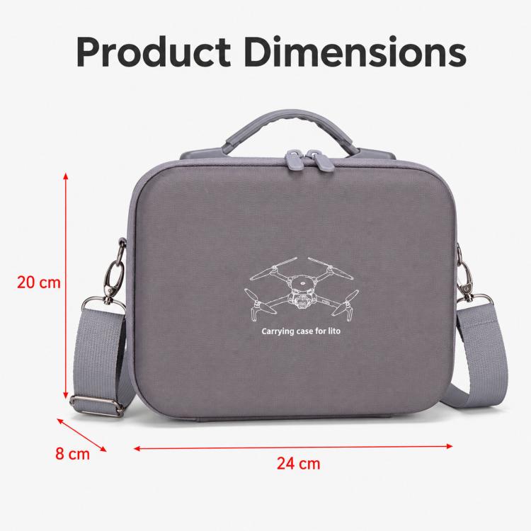 For DJI Lito 1 Drone & Standard Remote Control Storage Bag Outdoor Portable Shoulder Bag