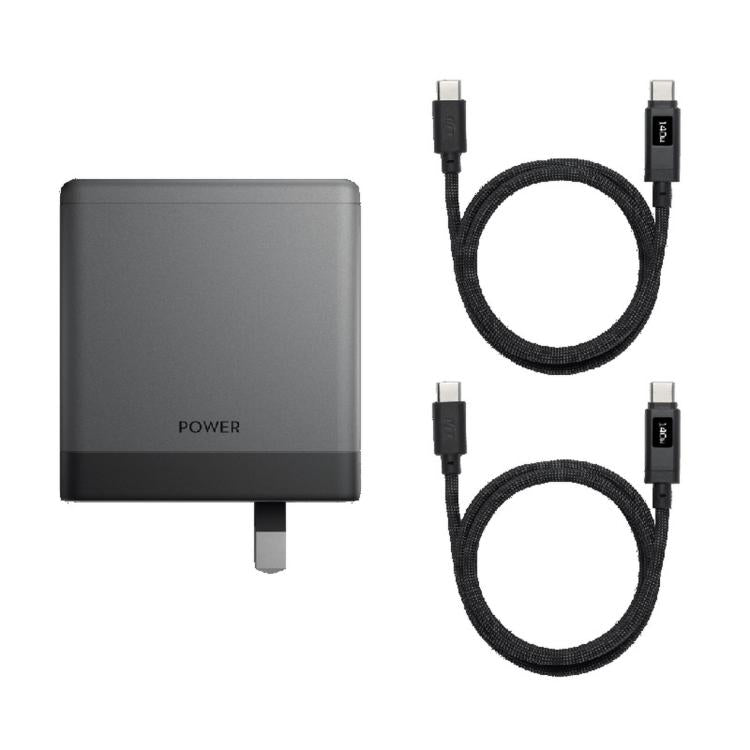 Original 140W GaN Charger For DJI Power, CN Plug, Charger Only, With USB-C Cable, With 2 USB-C Cables