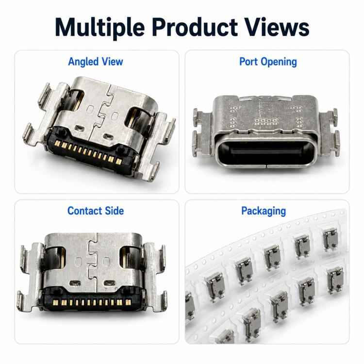 For Switch 2 Pro Controller USB-C Charger Port Socket Dock Connector Repair Part, USB-C Charger Port