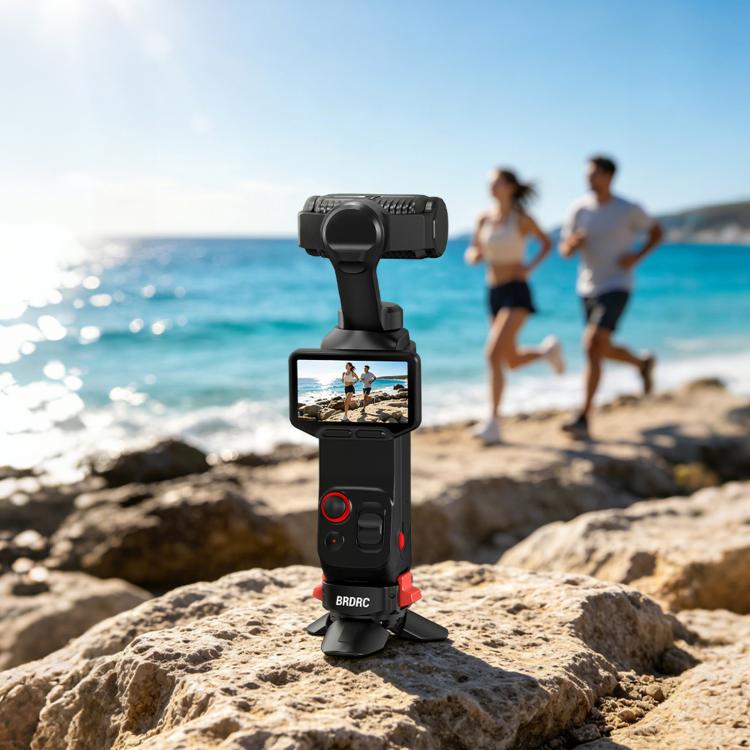 For Insta360 Luna Ultra BRDRC Magnetic Clip Quick-Release Charging Tripod