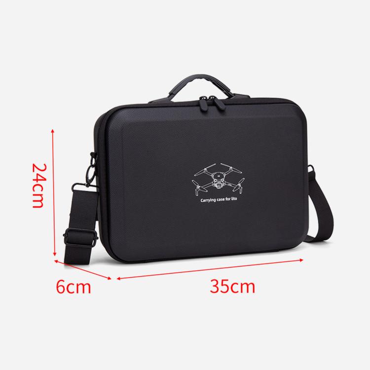 For DJI Lito X1 / 1 Carrying Case Hard Shell Travel Shoulder Bag, For DJI Lito X1 / 1 (Black)