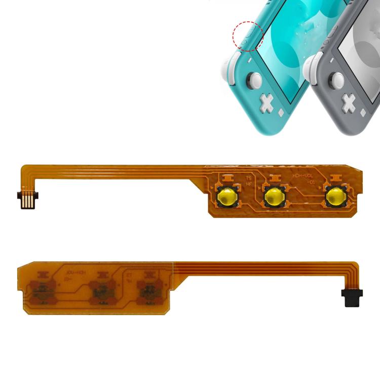 Replacement Power Volume Button Flex Cable Ribbon Wire Circuit, For Nintendo Switch 2, For Nintendo Switch, For Nintendo Switch Lite, For Nintendo Switch OLED