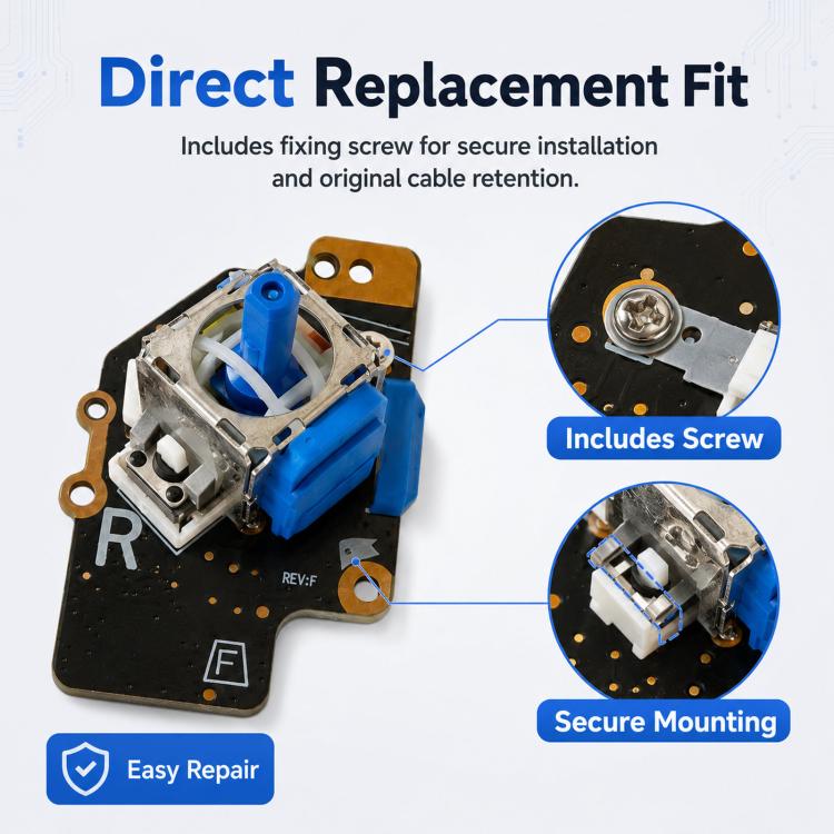 For Steam Deck TMR Electromagnetic Joystick Module Analog Stick, Left, Right, Left & Right, Left Repair Tool Kit, Right Repair Tool Kit, 1 Pair Repair Tool Kit