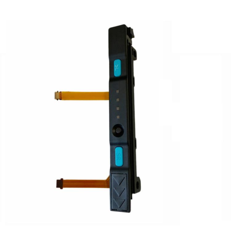 For Switch Joy-Con Slider Rail Flex Cable Assembly with SL SR Buttons, Left Side - Blue, Right Side - Red, Left & Right