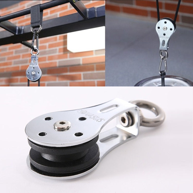 NASUS f030 Bearing Lifting Pulley Mute Hanging Wheel Traction Fixed Pulley Fitness Wheel, Load-bearing: 300kg, Fitness Wheel