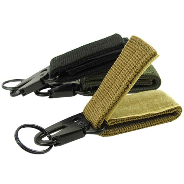 2PCS Outdoor Camping Carabiner Backpack Hooks Olecranon Molle Hook Survival Gear EDC Nylon Keychain Clasp