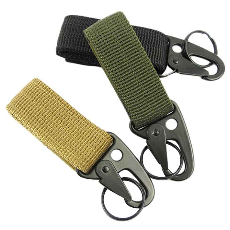 2PCS Outdoor Camping Carabiner Backpack Hooks Olecranon Molle Hook Survival Gear EDC Nylon Keychain Clasp