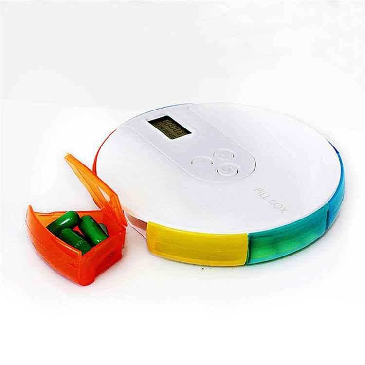 One Week Portable Timing Smart Pill Boxes Elder Reminding Electronic Medicine Box