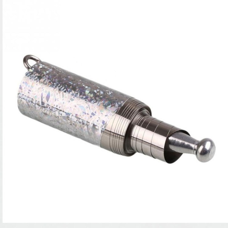 3 PCS 110cm Length Magic Props Stick Silver Metal Elastic Stick, Metal Elastic Stick