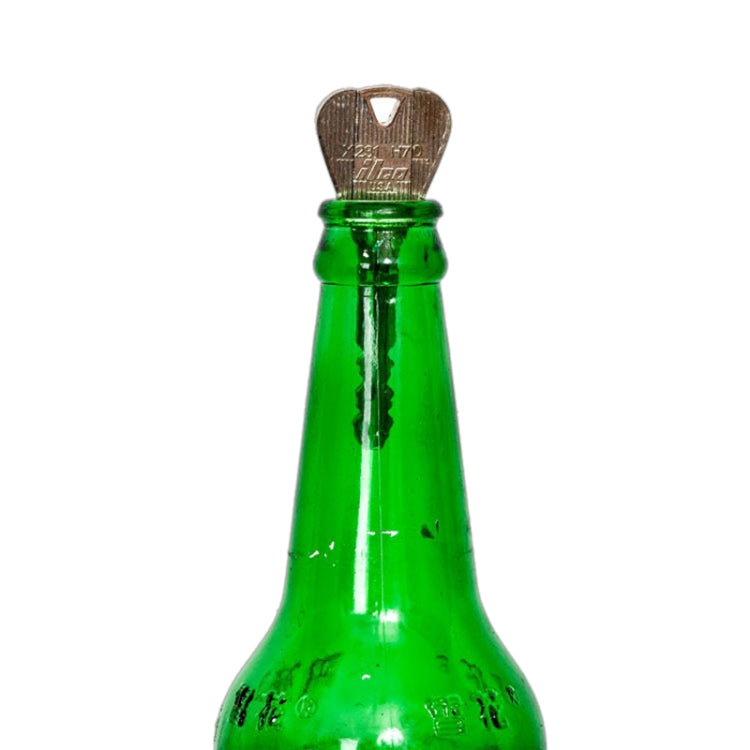 2 PCS Key Into Bottle Magic Props Deformable Magic Keys, Key Into Bottle