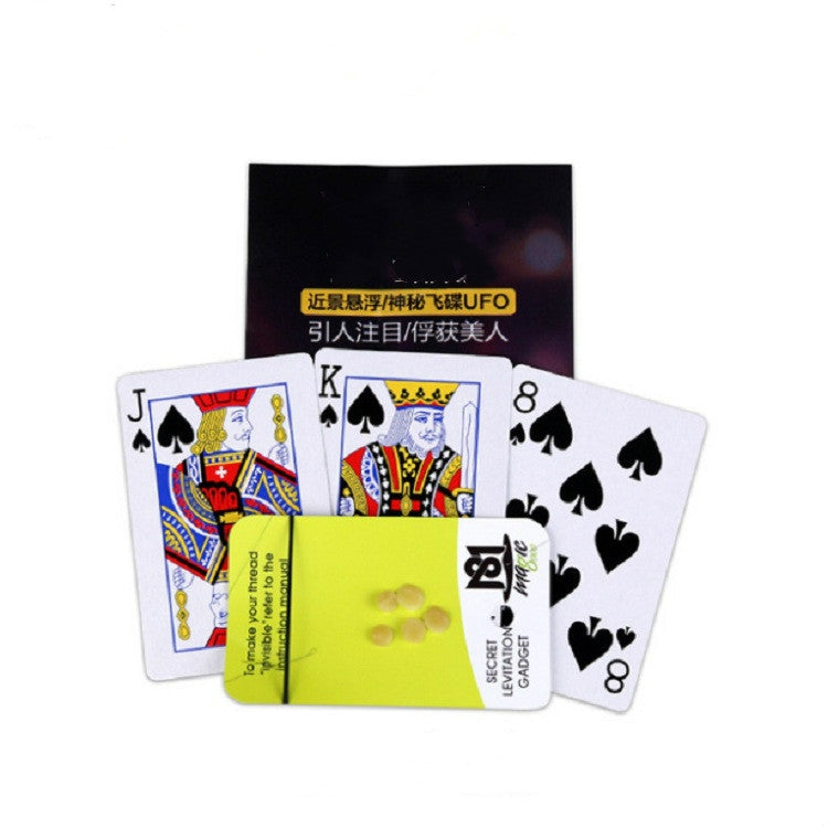 Flying Rotated Poker Hummingbird Suspended Poker Magic Props, Flying Rotated Poker