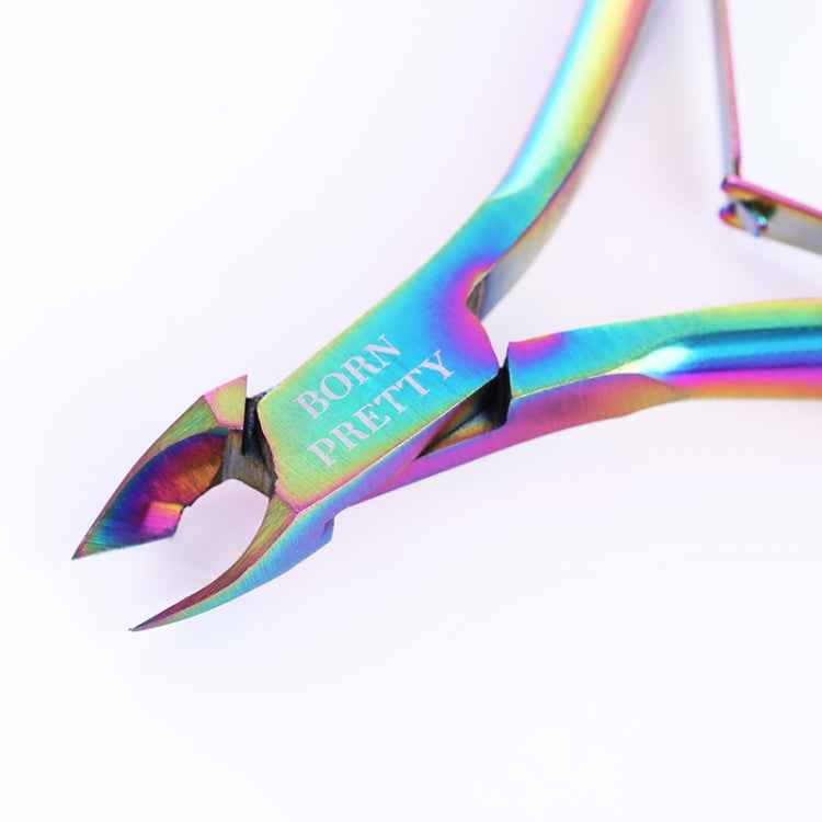 Nail Cuticle Nipper Cutter Rainbow Clipper Scissor Dead Skin Remover Trimming Manicure Nail Art Tool
