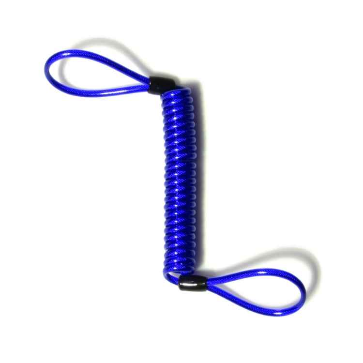 Alarm Disc Lock Security Anti Thief Motorbike Wheel Disc Brake Spring Cable