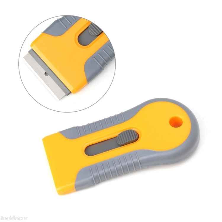3 PCS Plastic Handle Razor Architectural Glass Remover Blade