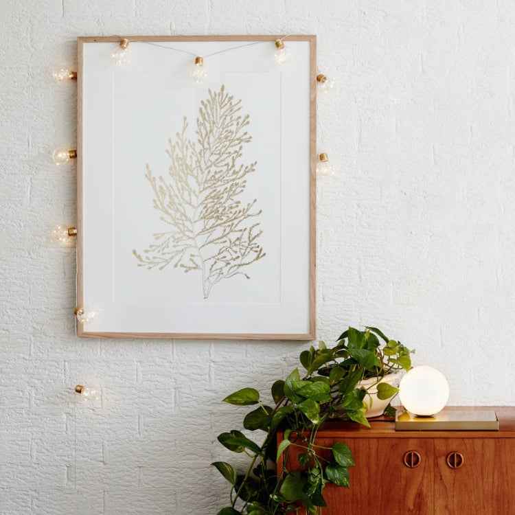 3m 10 LEDs G45 Copper Wire Bulb String Holiday Decoration Light