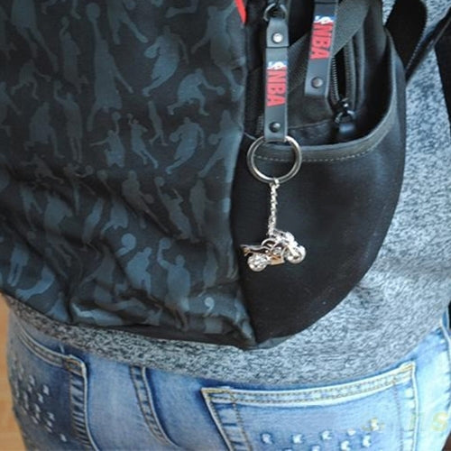 Cool Motorcycle Pendant Alloy Keychain Car Key Ring, Cool Motorcycle Shape