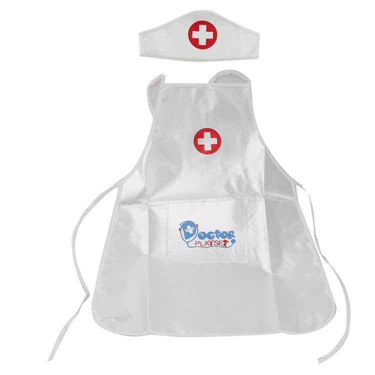3 Sets Children Pretend Play Doctor Nurse Costume Performance Clothing Toy