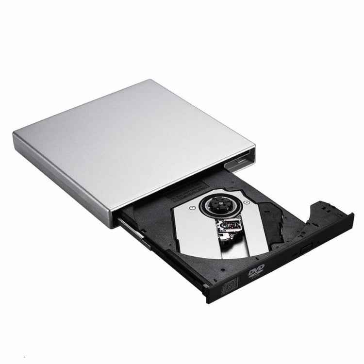 USB 2.0 Portable Ultra Slim External Slot-in DVD-RW CD-RW CD DVD ROM Player Drive Writer Rewriter Burner for PC