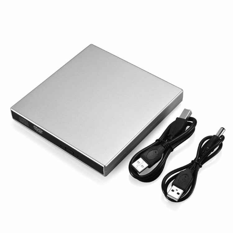 USB 2.0 Portable Ultra Slim External Slot-in DVD-RW CD-RW CD DVD ROM Player Drive Writer Rewriter Burner for PC