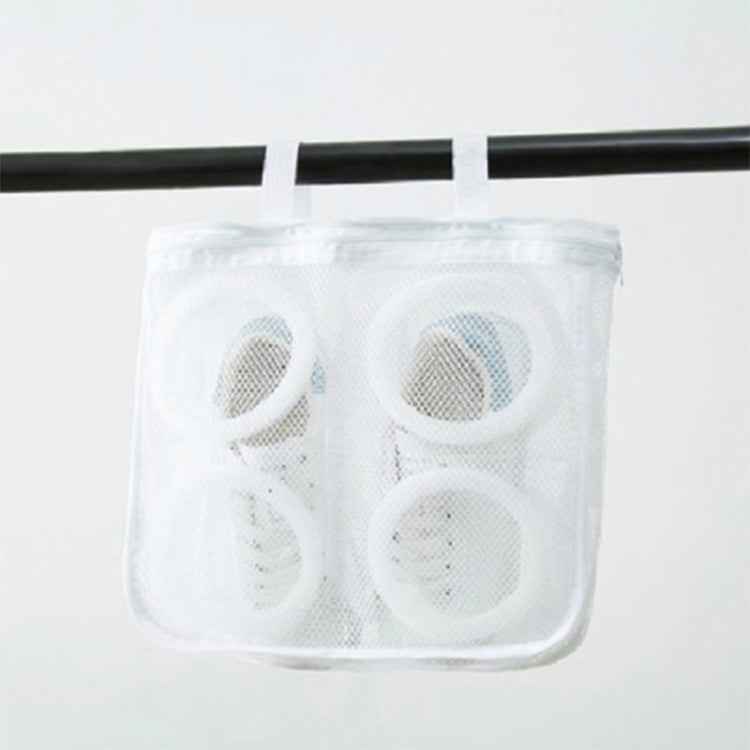 Nylon Laundry Bag Shoe Wash Trainer Sports Sneaker Tennis Boots Laundry Mesh Washing Bag
