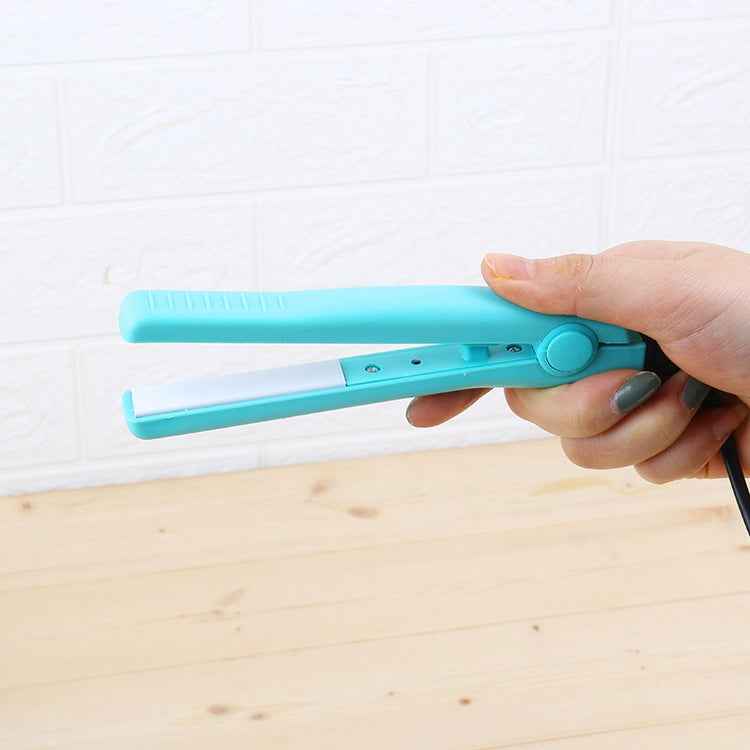 Mini Hair Straightener Ceramic Tourmaline Plates Curler