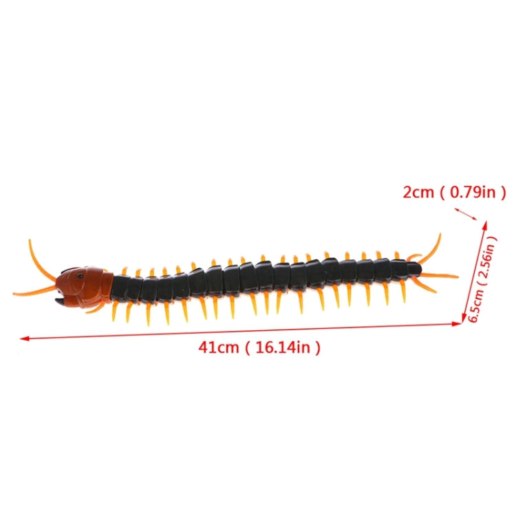 Remote Control Animal Centipede Creepy-crawly Prank Funny Toys Gift for Kids, Color Random Delivery
