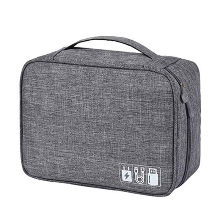 Digital Cable Bag Men Portable Travel Gadgets Pouch Power Cord Charger Headset Organizer