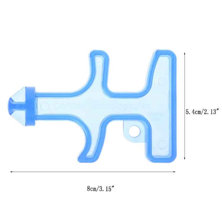 2 PCS Outdoor Emergency Strong Self-defense Personal Protection Tactical Security Tool Women Finger Stinger Drill