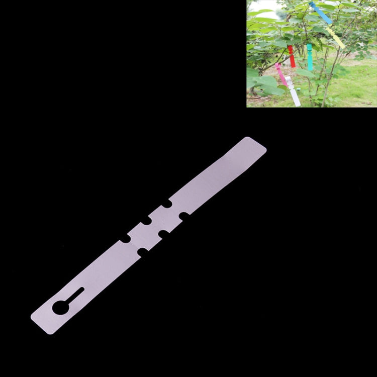 100 PCS Gardening Plant Sapling Seed Hanging Tree Label, Plant Label 5 White, Plant Label 5 Pink, Plant Label 5 Yellow, Plant Label 5 Green, Plant Label 5 Blue, Plant Label 5 Red