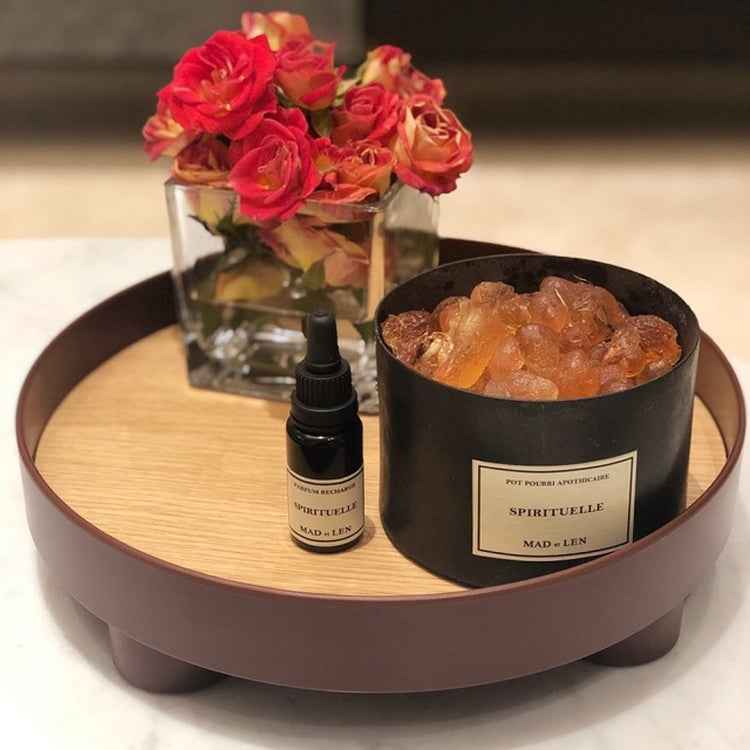 Multifunctional Storage Fruit Tay Cup Perfume Debris Desktop Decoration Plate Tray