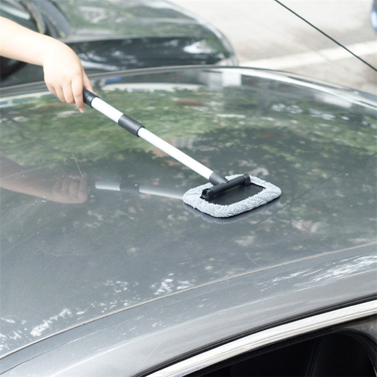 Automobile Windshield Cleaning Wipe Aluminum Alloy Telescopic Car Wash Window Brush
