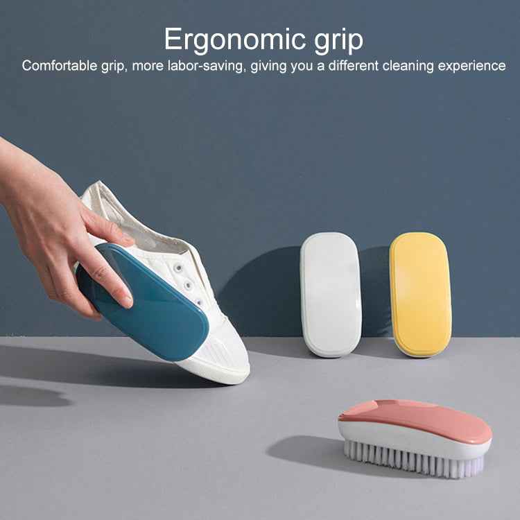 Household Soft Hair Decontamination Shoe Brush Colorful Cleaning Laundry Brush