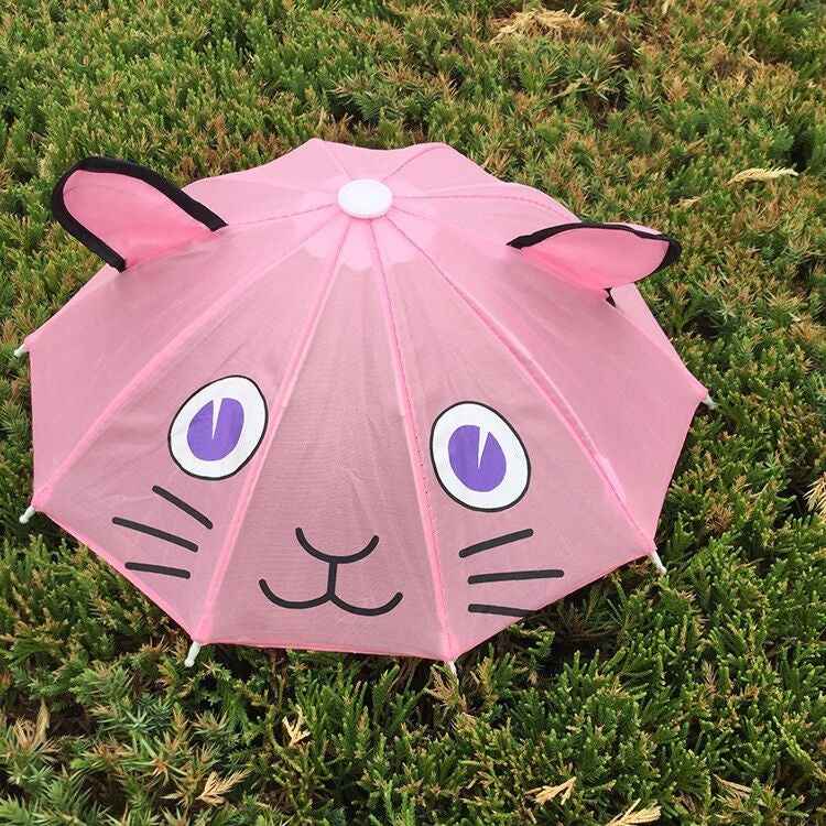 Cute Cartoon Children Umbrella Creative Long Handle Animal Umbrella