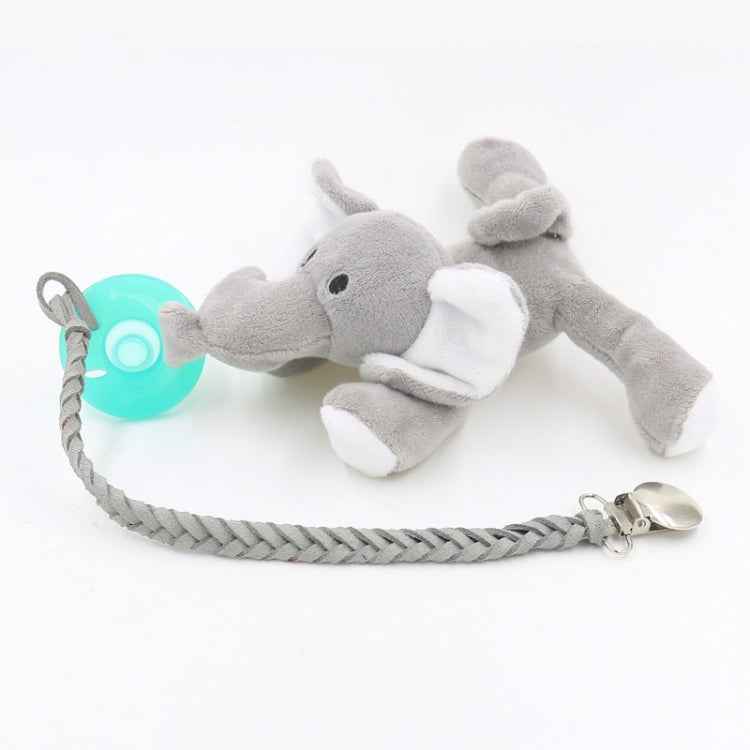 3 PCS Baby Pacifier Chain Leather Woven Anti-off Chain