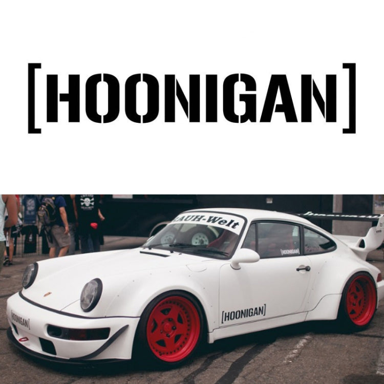 HOONIGAN Car Sticker Vinyl Auto Window Decal, HOONIGAN