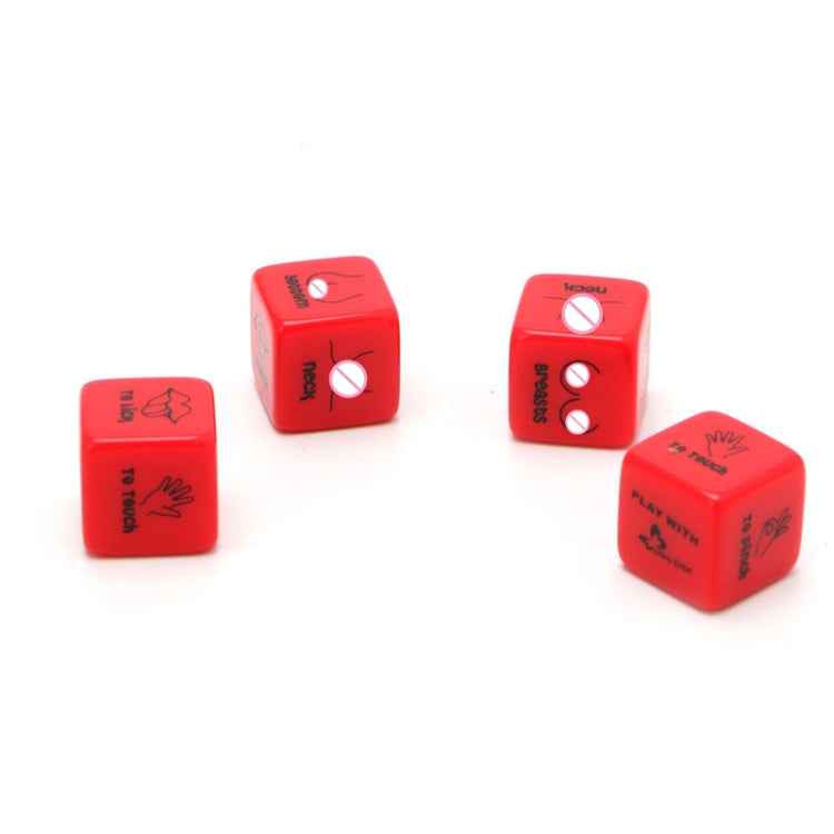 2 PCS Creative English Fun Dice Bar Family Party Game Tools, 2 PCS English Fun Dice
